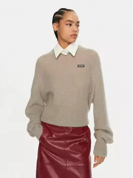 Свитер обычного кроя Rotate, серый