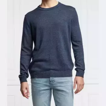 Свитер обычного кроя с добавлением белья Joop!, синий