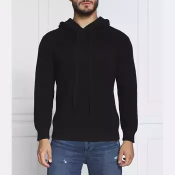 Свитер обычного кроя с добавлением шерсти Iceberg, черный