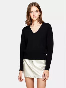 Свитер обычного кроя Sisley, черный