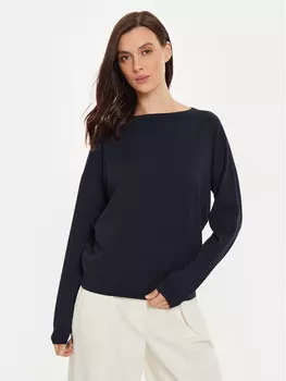 Свитер обычного кроя Sisley, черный