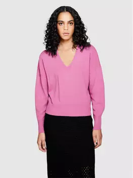 Свитер обычного кроя Sisley, розовый