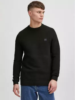 Свитер обычного кроя Solid, черный