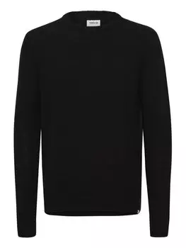 Свитер обычного кроя Solid, черный