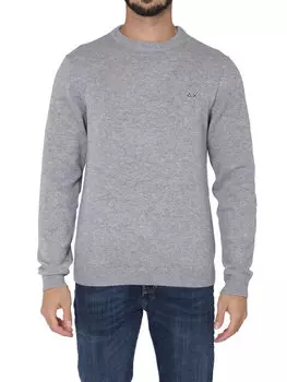 Свитер обычного кроя Sun68, серый