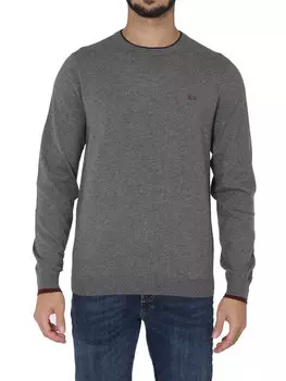 Свитер обычного кроя Sun68, серый