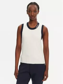 Свитер обычного кроя TA5092 MS022 Liu Jo Sport, белый