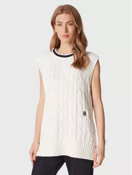 Свитер обычного кроя Tommy Hilfiger, белый