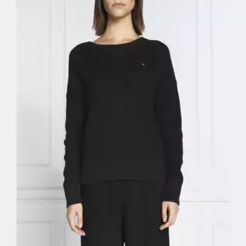Свитер обычного кроя Tommy Hilfiger, черный