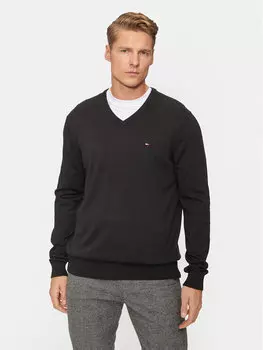 Свитер обычного кроя Tommy Hilfiger, черный