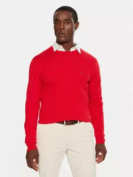 Свитер обычного кроя Tommy Hilfiger, красный
