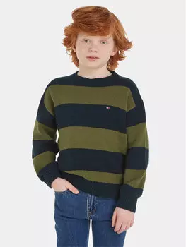 Свитер обычного кроя Tommy Hilfiger, зеленый