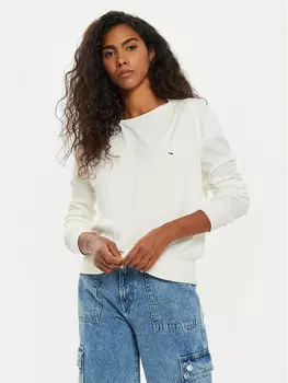 Свитер обычного кроя Tommy Jeans, экрю