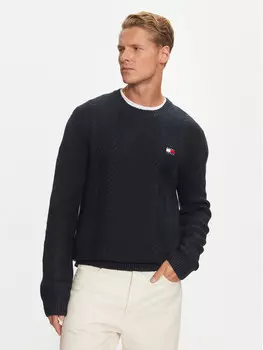 Свитер обычного кроя Tommy Jeans, синий