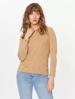 Свитер обычного кроя Twinset, бежевый