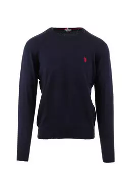 Свитер обычного кроя U.S. Polo Assn., синий