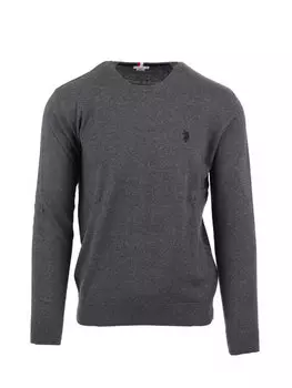 Свитер обычного кроя U.S. Polo Assn., серый