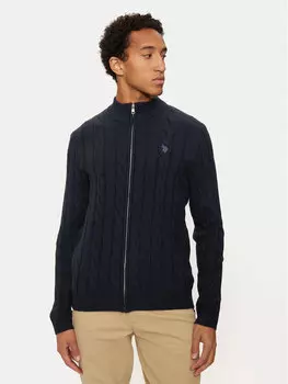 Свитер обычного кроя U.S. Polo Assn., синий