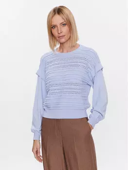 Свитер обычного кроя United Colors Of Benetton, фиолетовый