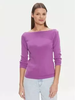 Свитер обычного кроя United Colors Of Benetton, фиолетовый