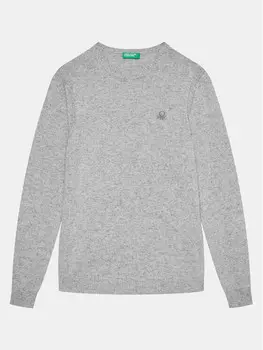 Свитер обычного кроя United Colors Of Benetton, серый