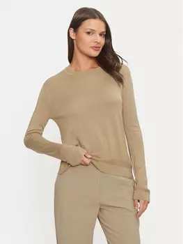 Свитер обычного кроя United Colors Of Benetton, бежевый