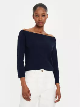 Свитер обычного кроя United Colors Of Benetton, синий