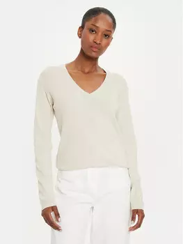 Свитер обычного кроя United Colors Of Benetton, бежевый