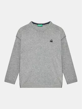 Свитер обычного кроя United Colors Of Benetton, серый