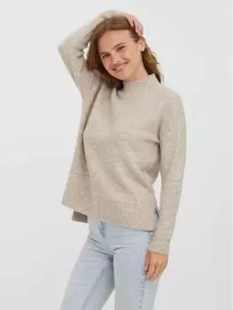 Свитер обычного кроя Vero Moda, бежевый