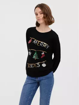 Свитер обычного кроя Vero Moda, черный