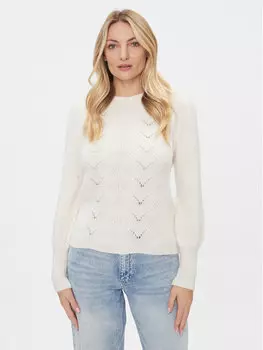 Свитер обычного кроя Vila, бежевый