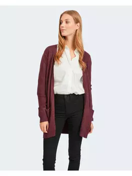 Свитер обычного кроя Vila, фиолетовый