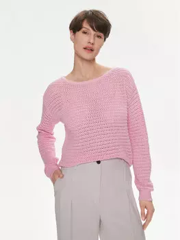 Свитер обычного кроя Vila, розовый