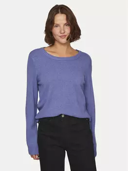 Свитер обычного кроя Vila, синий