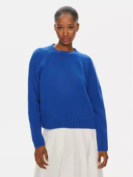 Свитер обычного кроя Weekend Max Mara, синий