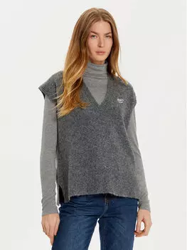 Свитер обычного кроя WF4432 MA49P Liu Jo, серый
