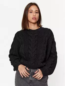 Свитер обычного кроя Wrangler, черный