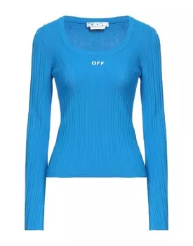 Свитер Off, лазурный