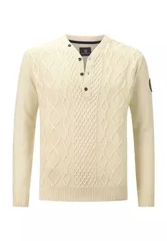 Свитер ОЭЛФКЕ JAN VANDERSTORM, цвет Wollwei