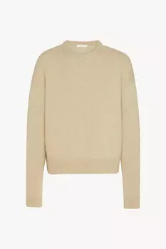 Свитер Оливио из шелка и мохера The Row, желтый