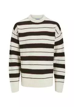 Свитер олли вязаный свитер r-neck Jack & Jones, белый