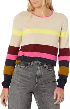 Свитер Ollie Crew Faherty, цвет Sable Multi