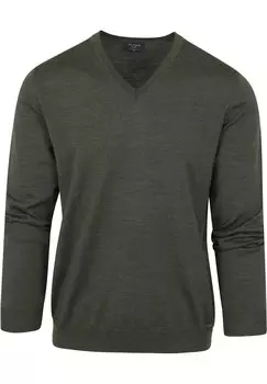 Свитер OLYMP, темно-зеленый