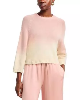 Свитер омбре Fabiana Filippi, розовый