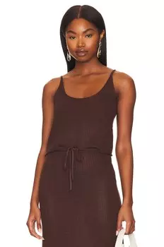 Свитер onia Textured Linen Scoop Tank, цвет Coffee