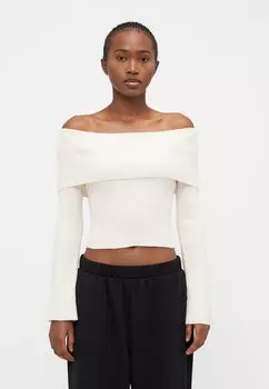 Свитер ONLJAYDEN CROP OFF SHOULDER ONLY Petite, песочный
