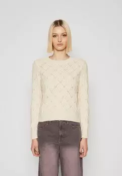 Свитер Onlleah ONLY, цвет cloud dancer