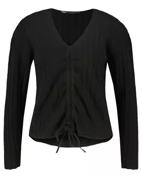 Свитер onlnew tessa ls свитер с рюшами cs knt Only, черный