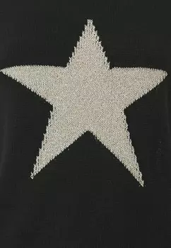 Свитер ONLSTARRY GLITTER O NECK ONLY, черный